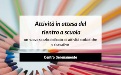 Attività in attesa del rientro a scuola