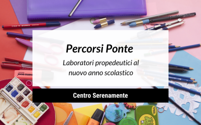 Percorsi Ponte: prepariamoci insieme al nuovo anno scolastico!